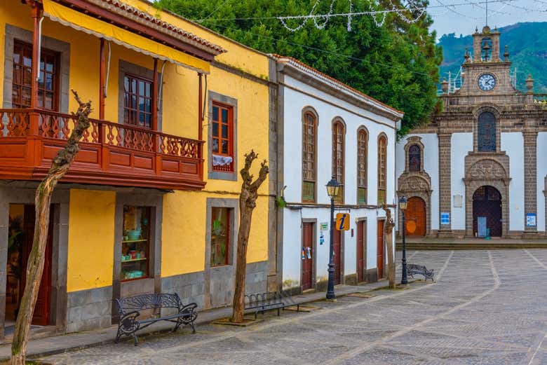 Calles del casco histórico de Teror