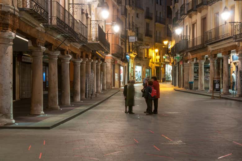 Visite de nuit dans Teruel