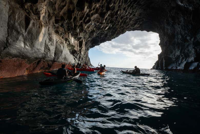 Nos internaremos en la Cueva Bonita de La Palma