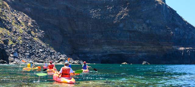 Tour en kayak por la Cueva Bonita desde el Porís de Candelaria