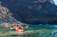 Tour en kayak por la Cueva Bonita desde el Porís de Candelaria