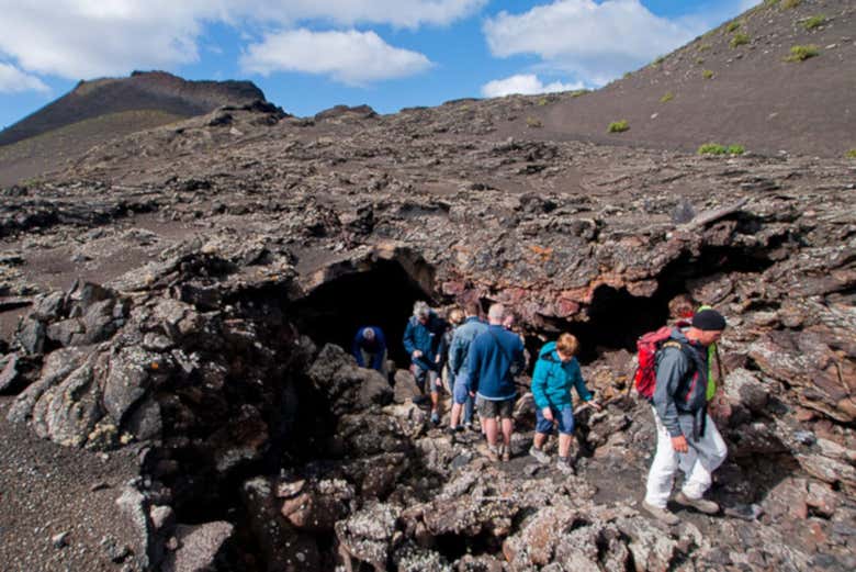 Explorando el paisaje lunar de Lanzarote