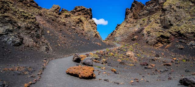 Trekking por el volcán del Cuervo