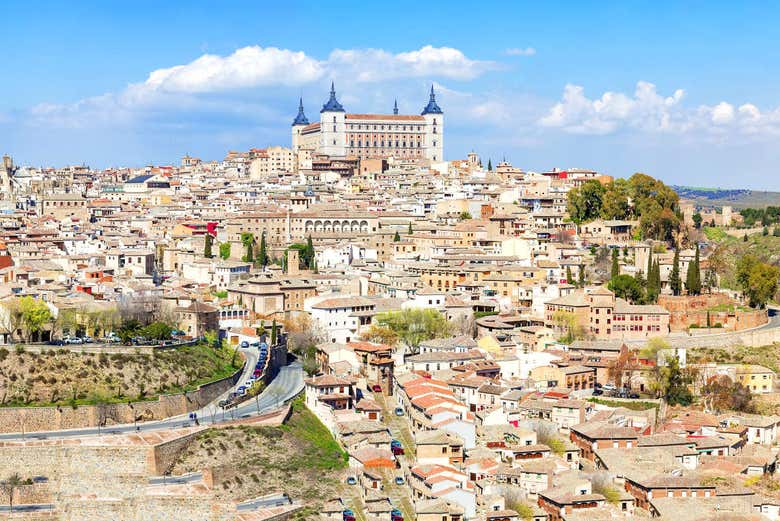 Toledo from the hot air balloon