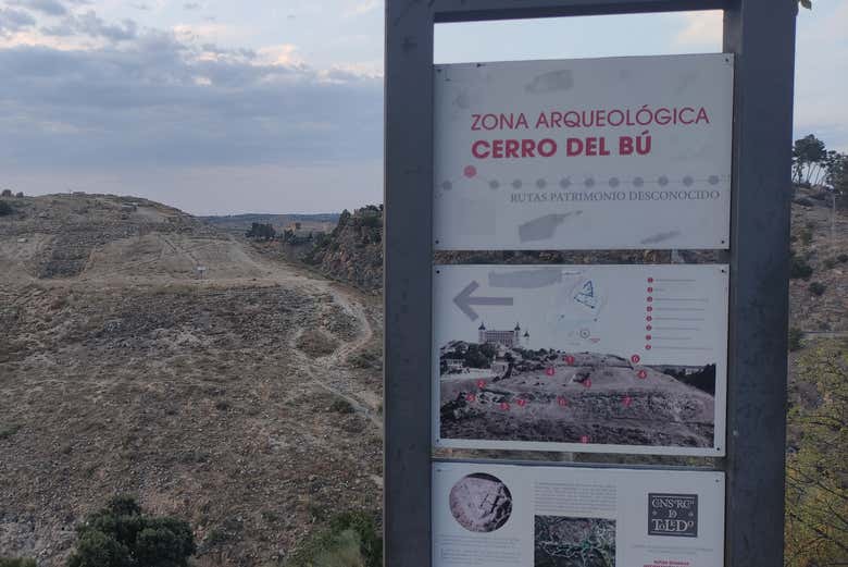 Cerro del Bú é um importante enclave de Toledo