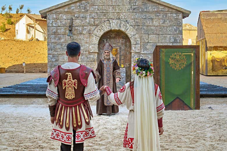 Una ceremonia en Puy du Fou