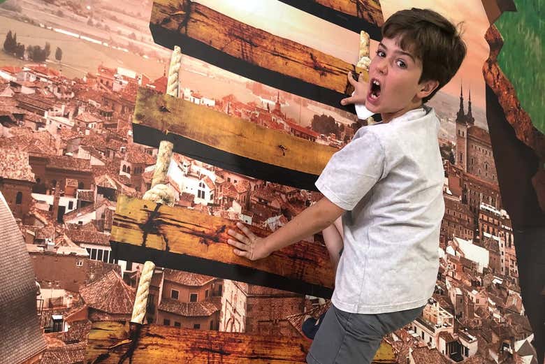 Climbing an imaginary ladder