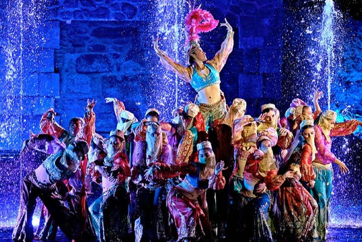 Night show at El Sueño de Toledo