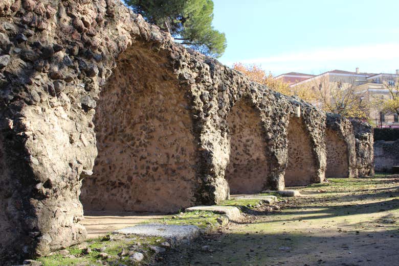 Restos del circo romano de Toledo