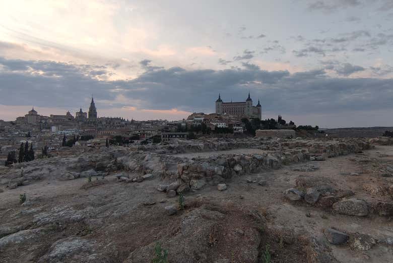 Vista su Toledo dal Cerro del Bú