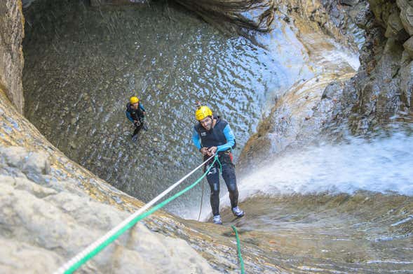 Canyoning dans les Pyrénées aragonaises