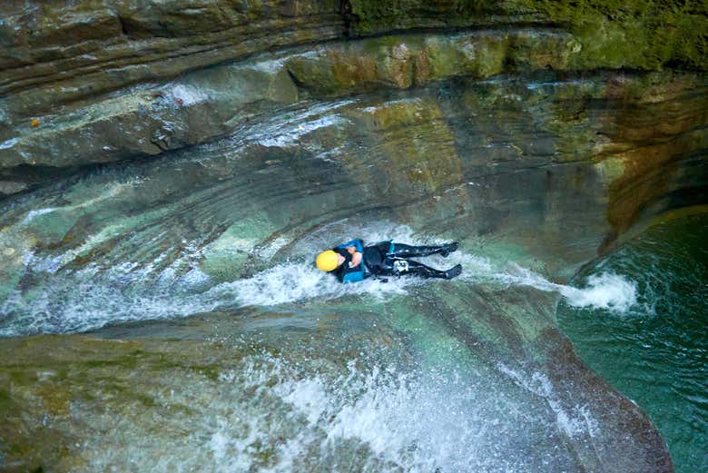 Canyoning nos Pireneus aragoneses
