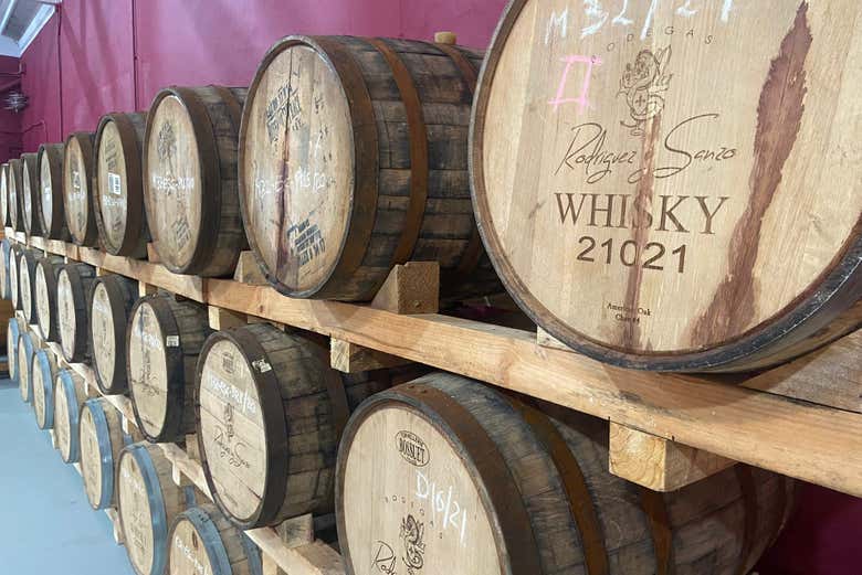 Veremos diferentes barricas y fudres