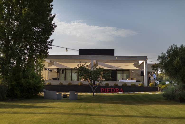 Terrasse des Bodegas Piedra