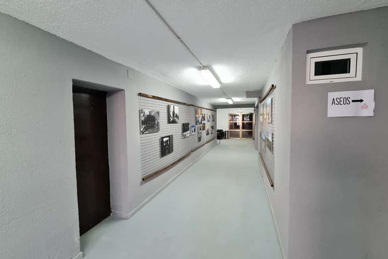 Touring the facilities