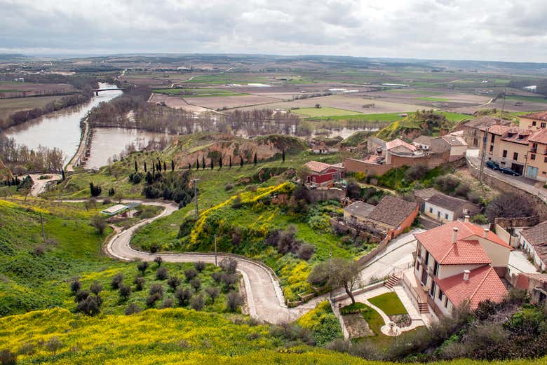 Vue sur le fleuve Duero depuis le Paseo del Espolón
