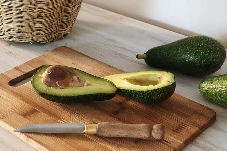 Hora de probar un rico aguacate