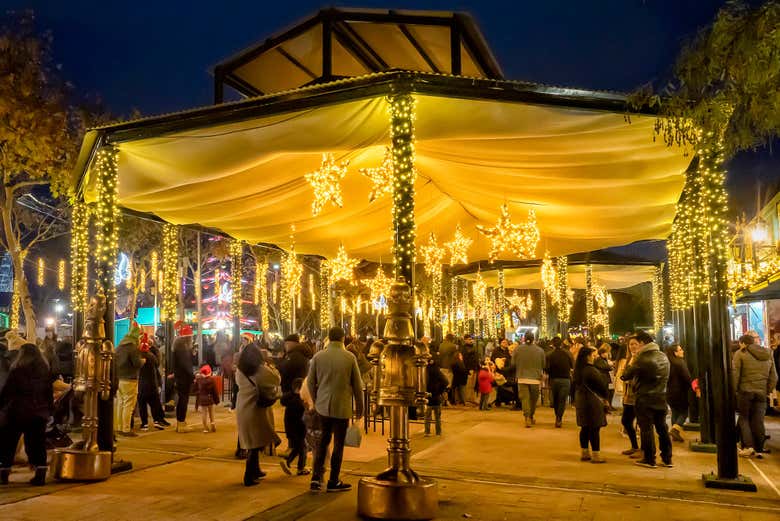 Uno degli spazi di Mágicas Navidades