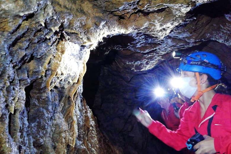 Inside the Udias mines