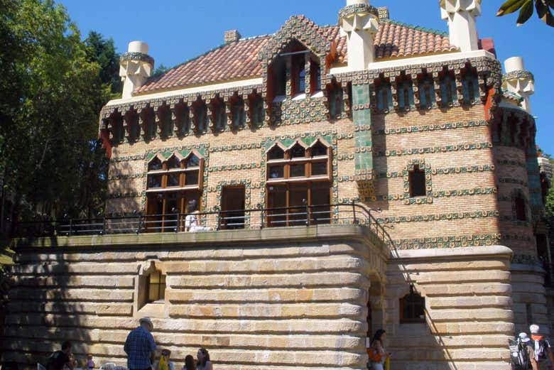 Detalle del Capricho de Gaudí