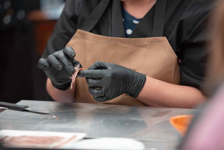 Nettoyage des anchois