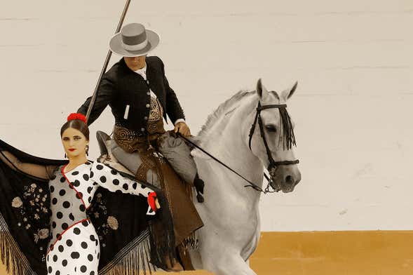 Espetáculo equestre em El Ranchito