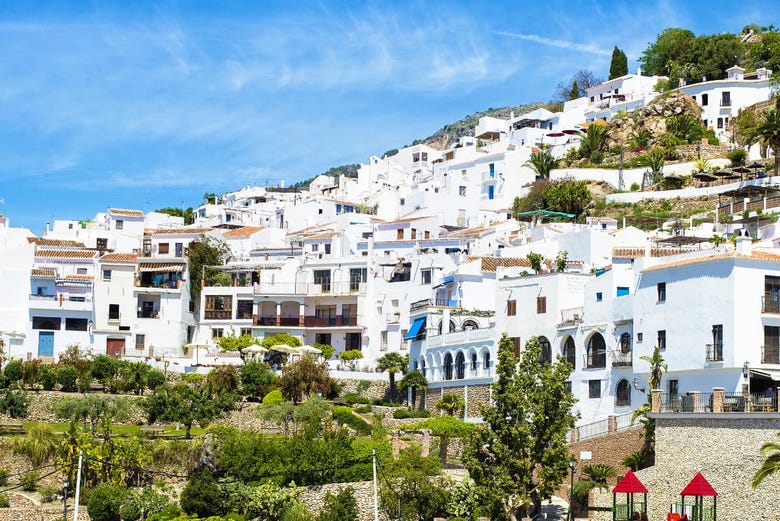 Typical white houses in Frigiliana