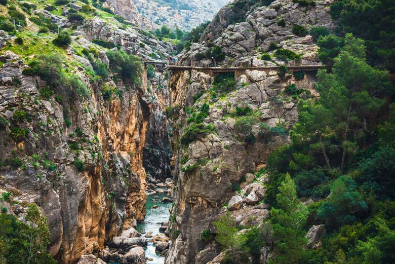 Paisaje del Caminito del Rey