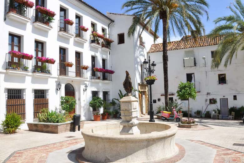 Square in the center of Marbella
