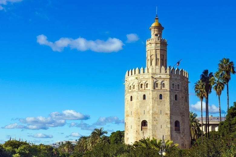 Seville's Torre del Oro, or Tower of Gold