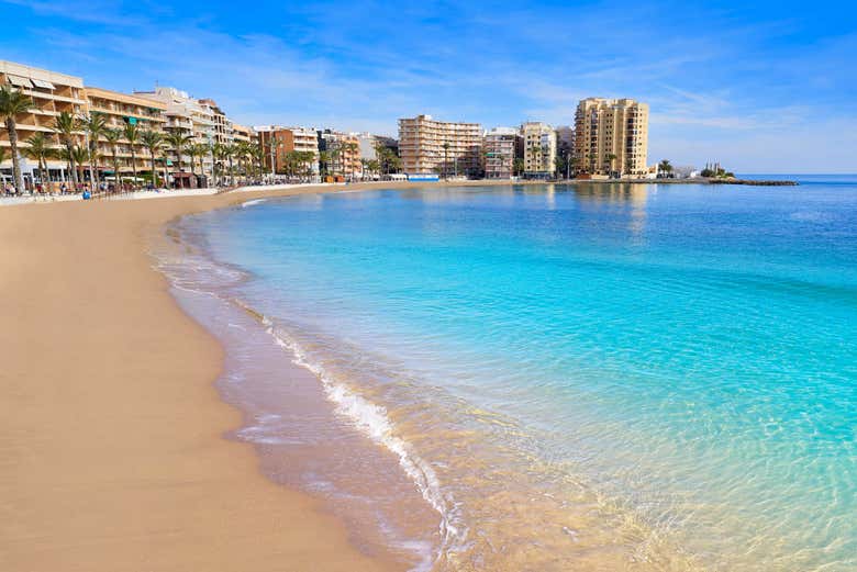 Praia del Cura, Torrevieja