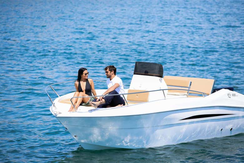 Navegando por el litoral de Torrevieja