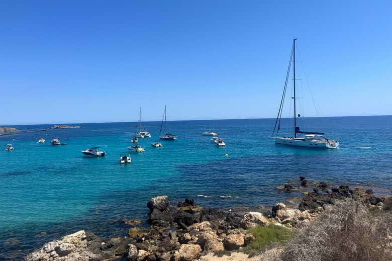 Paisajes de la costa de Torrevieja