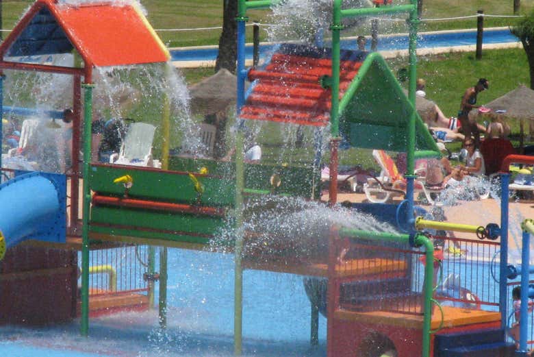 La zona dedicata ai bambini di Aquopolis Torrevieja