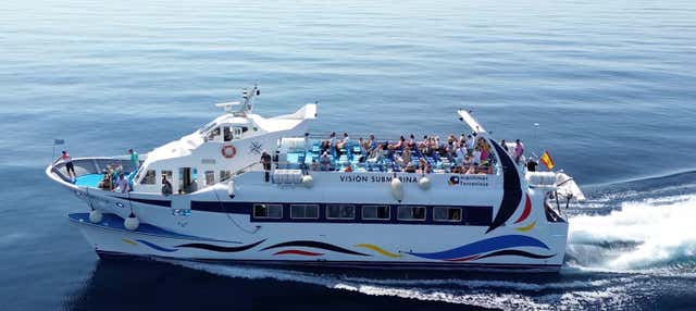 Excursión a Tabarca en barco con visión submarina