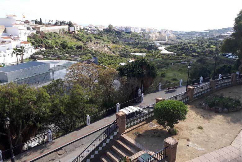 Panorâmica das casas de Torrox