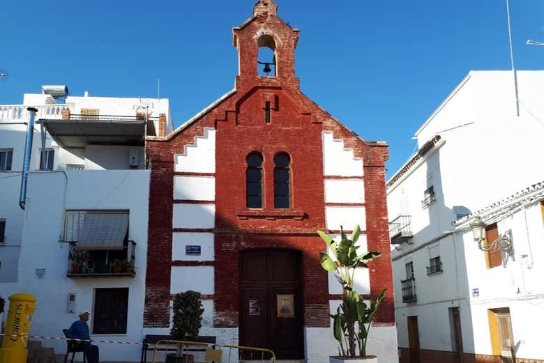 Admirando la iglesia de San Roque
