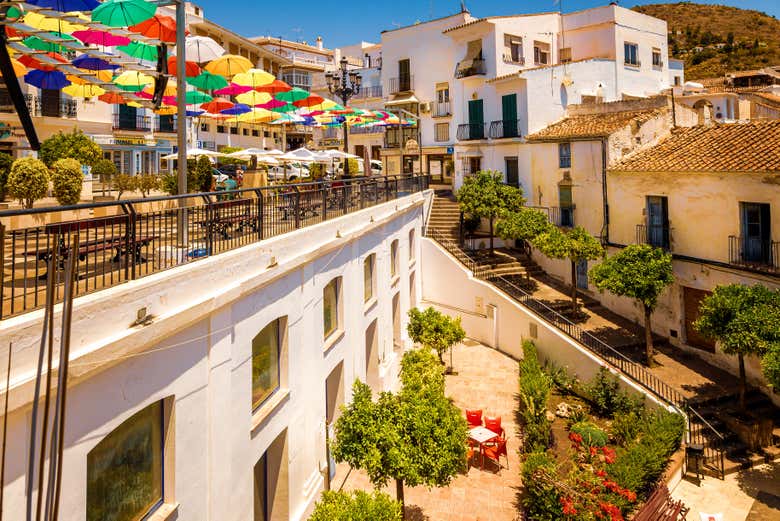 Decoración estival en Torrox