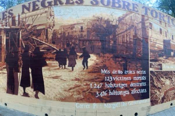 Mural sobre a Guerra Civil