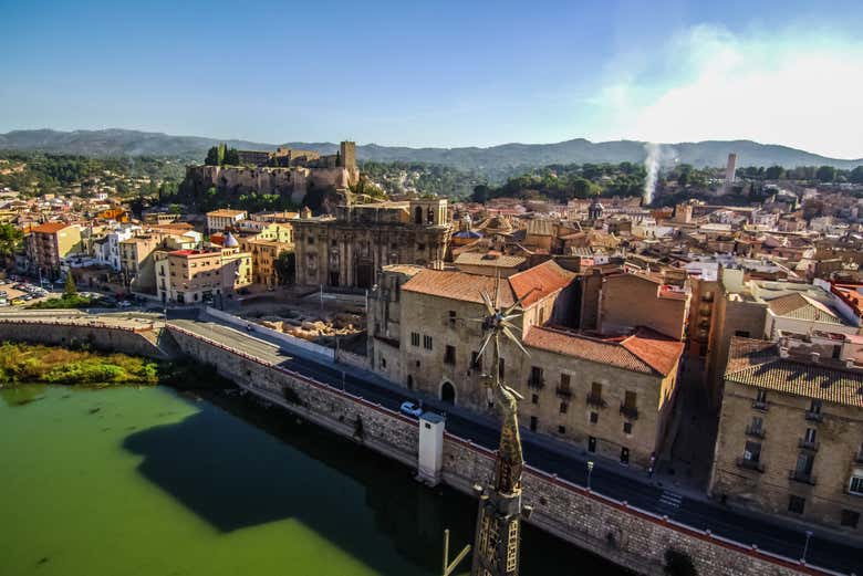 Tortosa desde el aire