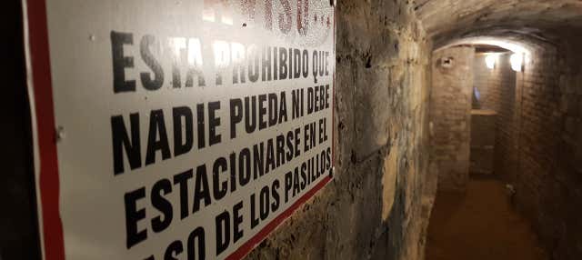 Visita guiada por un refugio antiaéreo de Tortosa