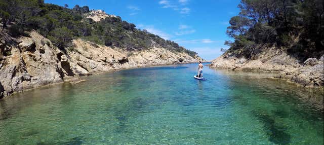 Paddle surf en Tossa de Mar