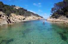 Paddle surf en Tossa de Mar