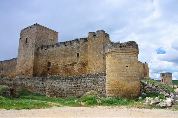 Ingresso do Castelo Encantado de Trigueros del Valle