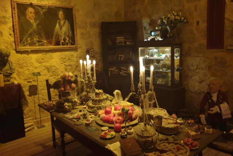 La monstrueuse salle à manger du château