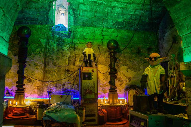 Sinistre laboratoire du château