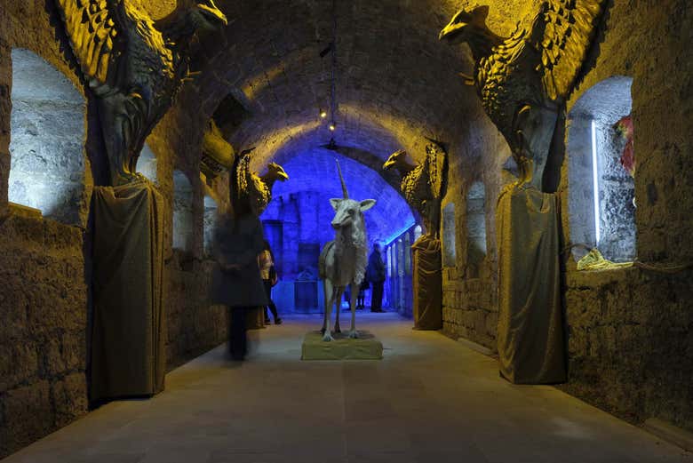 Pasadizo del castillo encantado de Trigueros