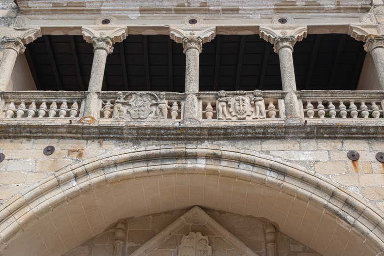 Detalle del Palacio de Orellana Pizarro
