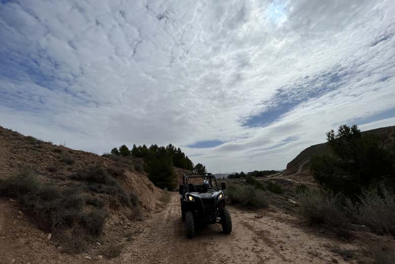 Recorriendo las Bardenas Reales  