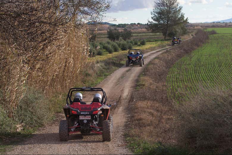 Recorriendo la ribera Navarra en buggy